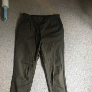 Zara drawstring work pants / slacks / casual pant